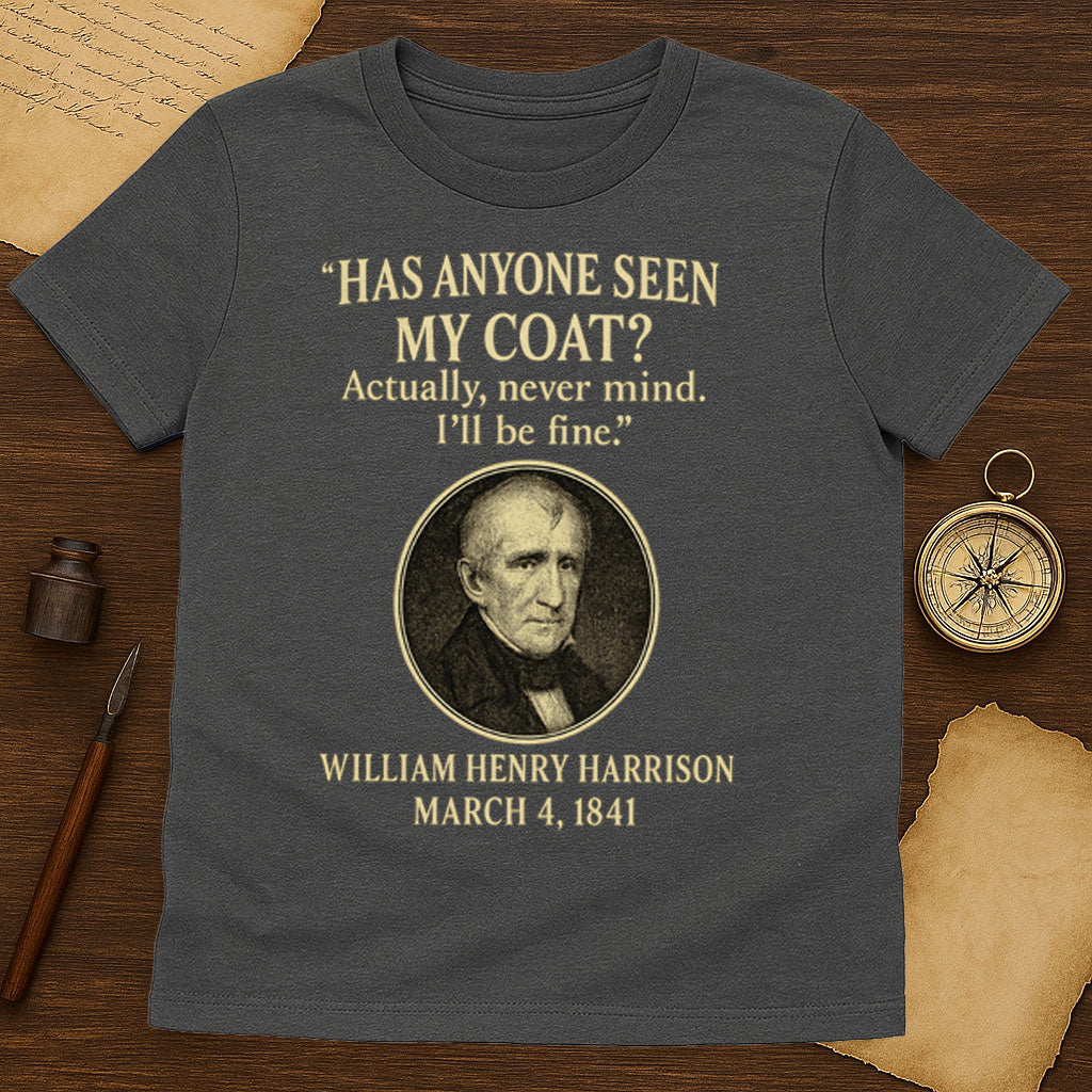 Has Anyone Seen My Coat T-Shirt Mockup Dark Heather