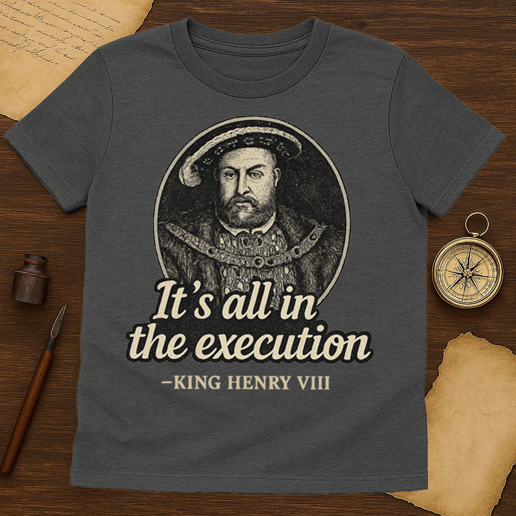 It's All In The Execution T-Shirt Mockup Military Green