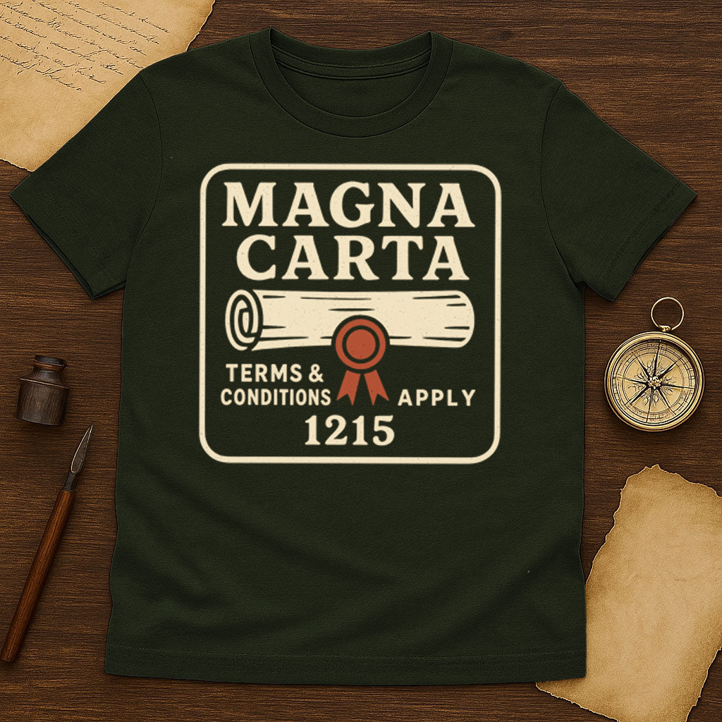 Magna Carta T-Shirt Mockup Military Green