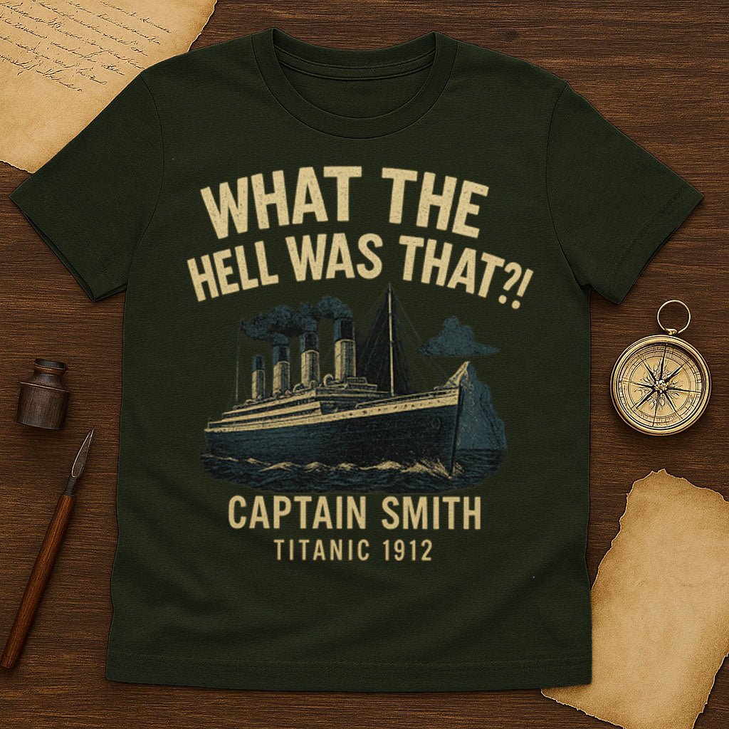 Captain Smith Quote T-Shirt - History Shirt Club