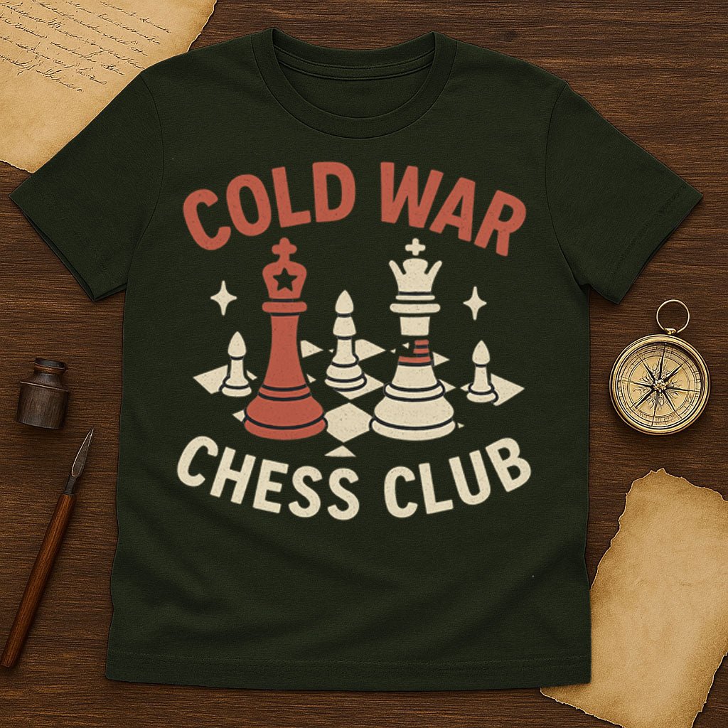 Cold War Chess Club T-Shirt - History Shirt Club