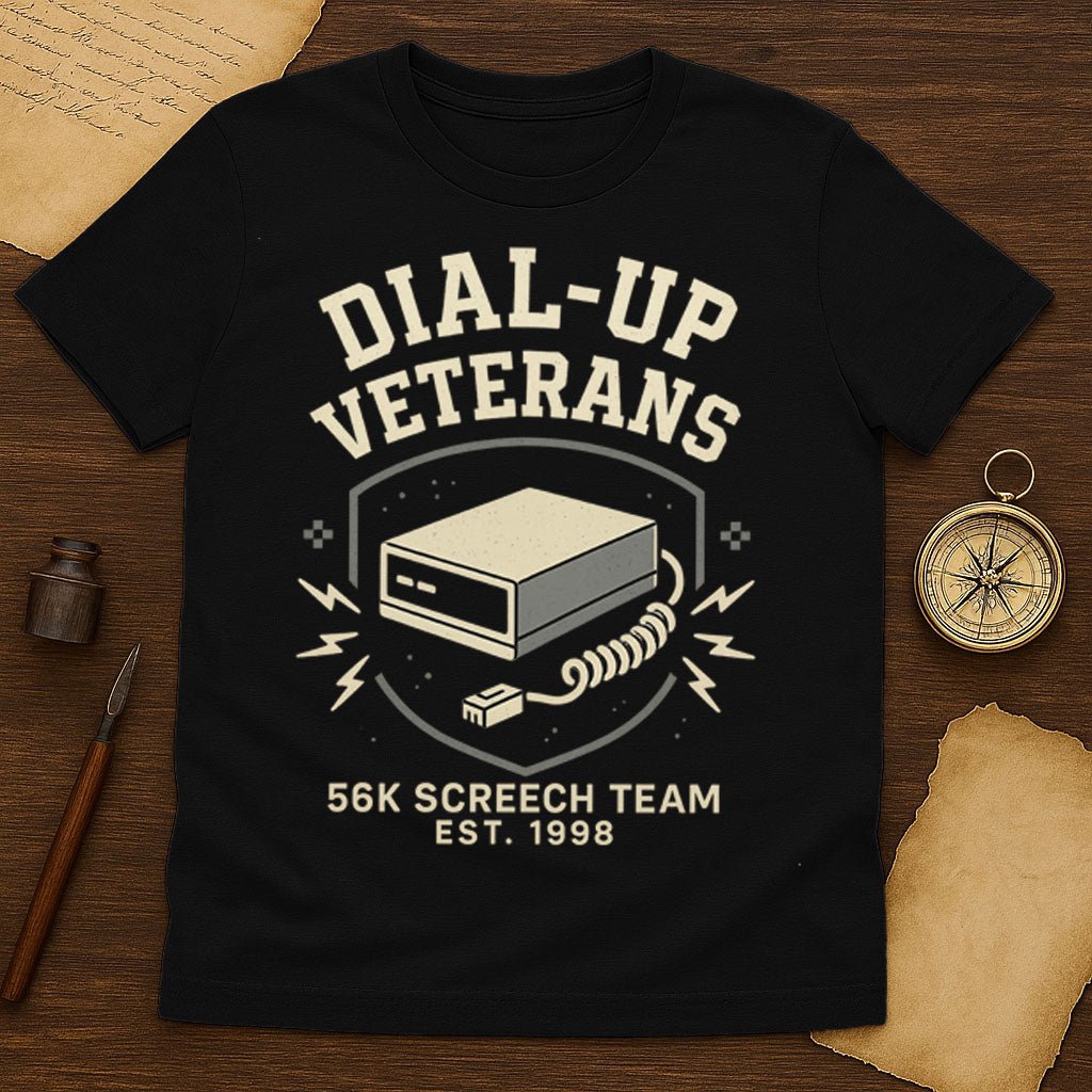 Dial Up Veterans T-Shirt - History Shirt Club