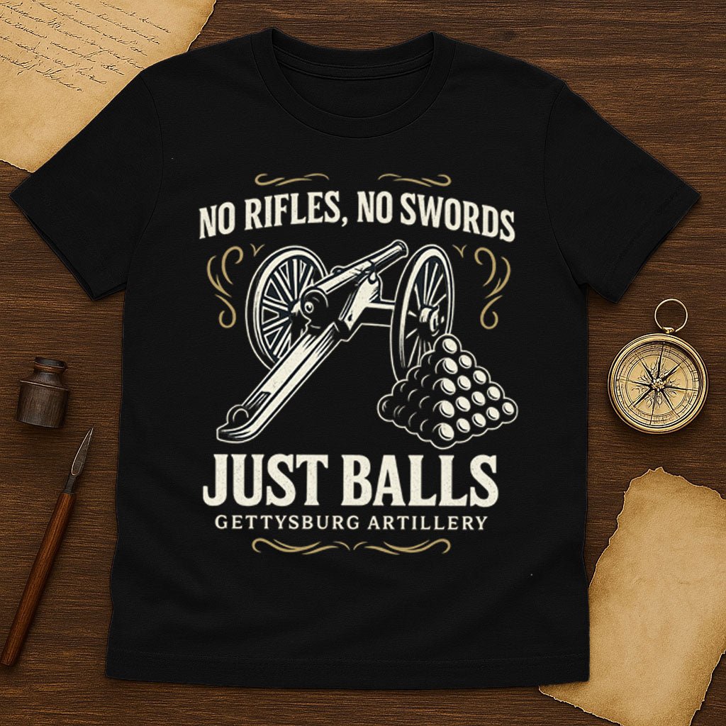 No Rifles No Swords T-Shirt - History Shirt Club