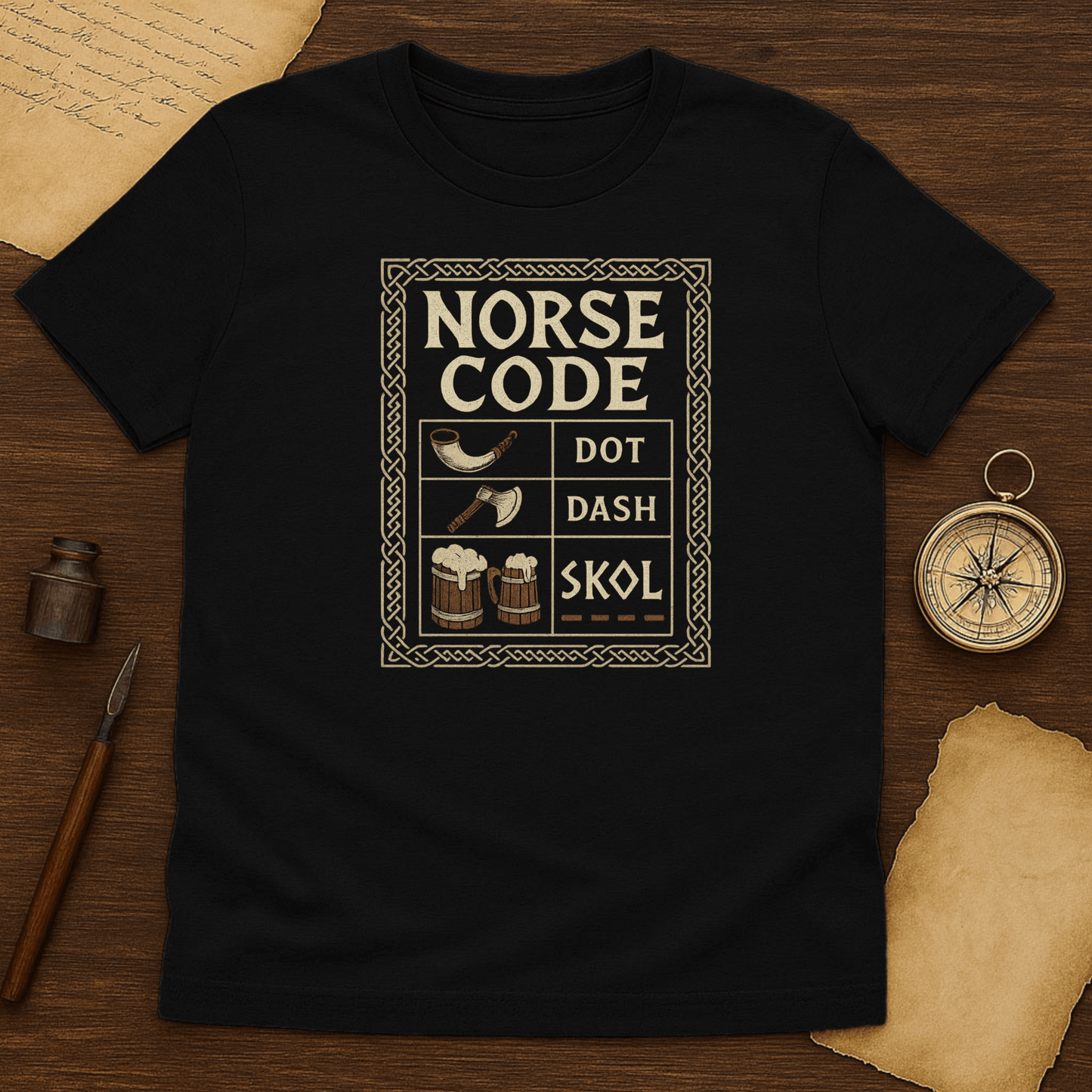 Norse Code Viking T-Shirt - History Shirt Club