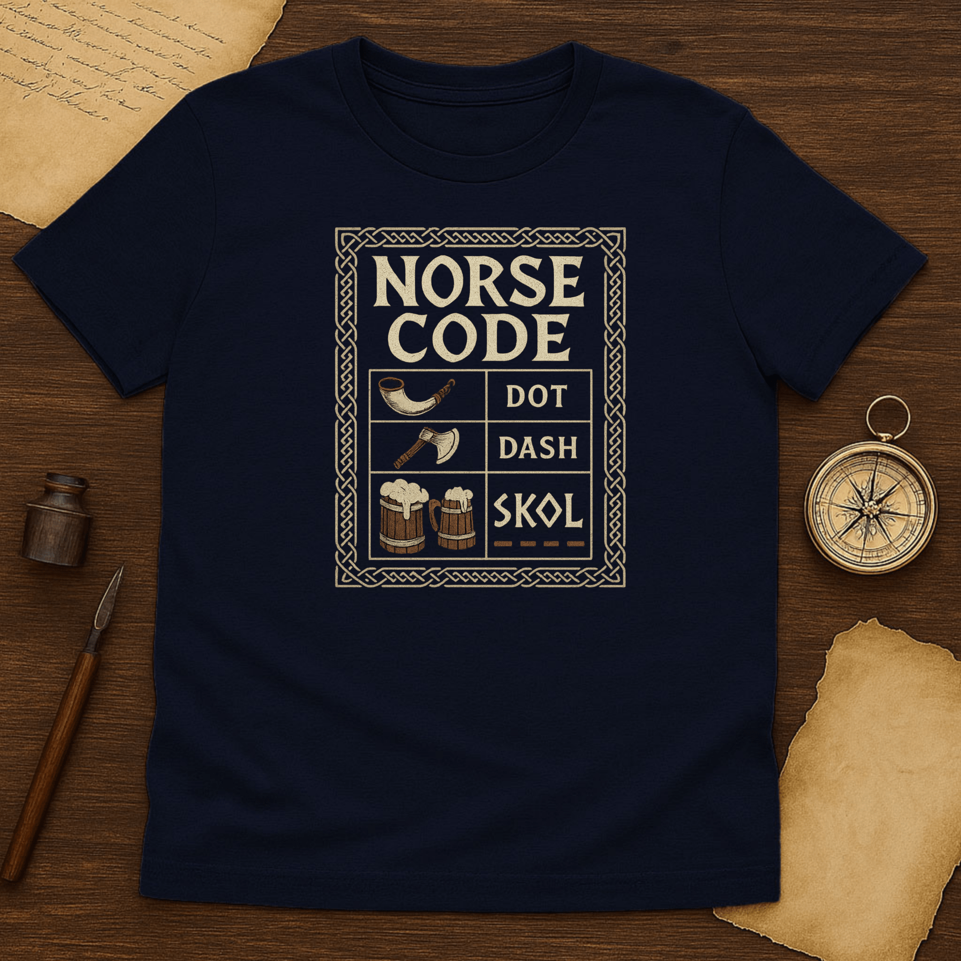 Norse Code Viking T-Shirt - History Shirt Club