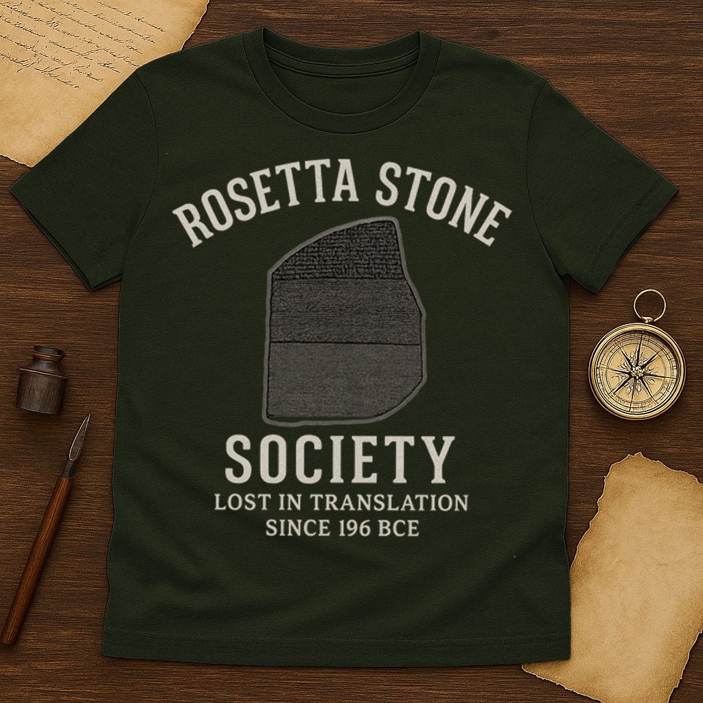 Rosetta Stone Society T-Shirt - History Shirt Club