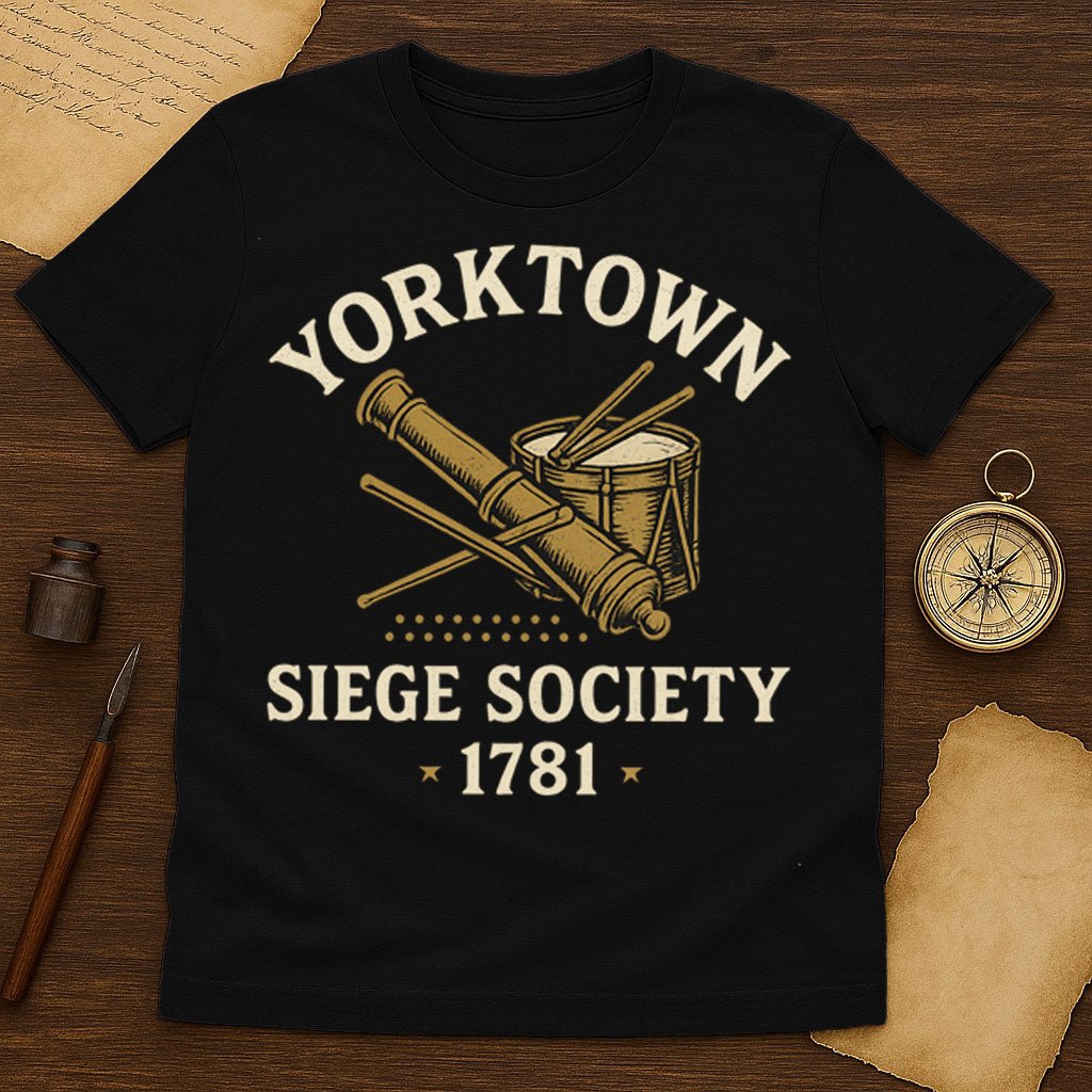 Yorktown Siege Society T-Shirt - History Shirt Club