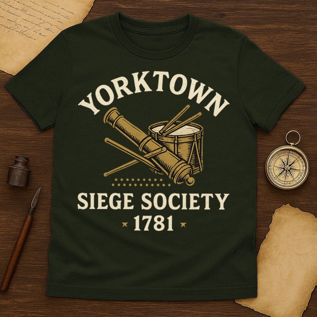 Yorktown Siege Society T-Shirt - History Shirt Club