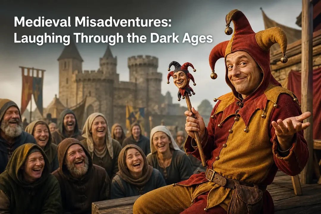 Medieval Misadventures: Laughing Through the Dark Ages - History Shirt Club