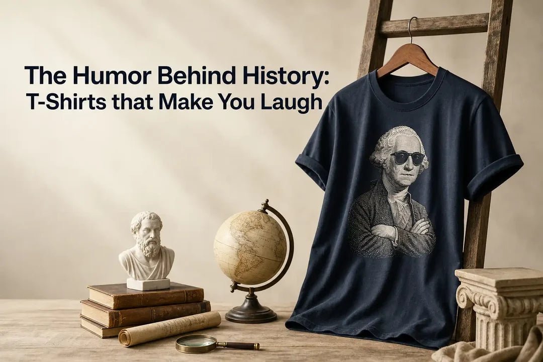 The Humor Behind History: T-Shirts that Make You Laugh - History Shirt Club