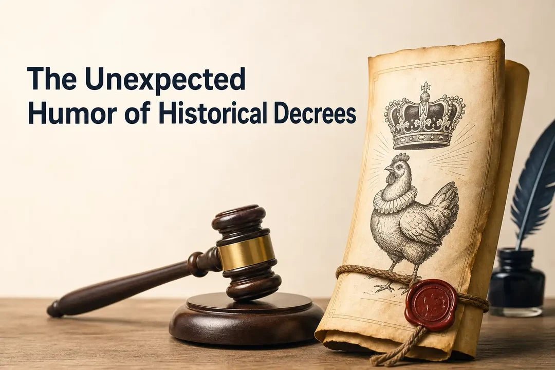 The Unexpected Humor of Historical Decrees - History Shirt Club