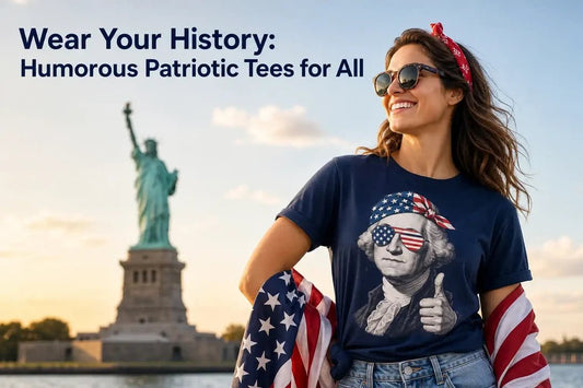 Wear Your History: Humorous Patriotic Tees for All - History Shirt Club