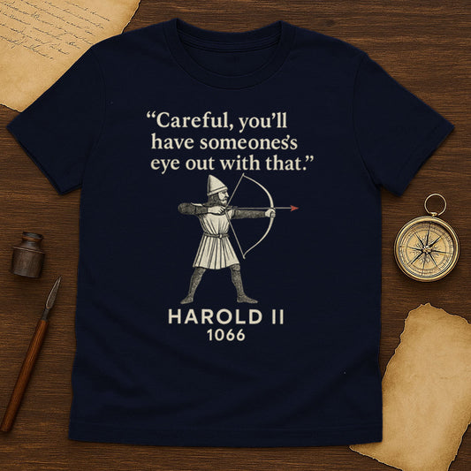 Harold II 1066 T-Shirt Mockup Navy