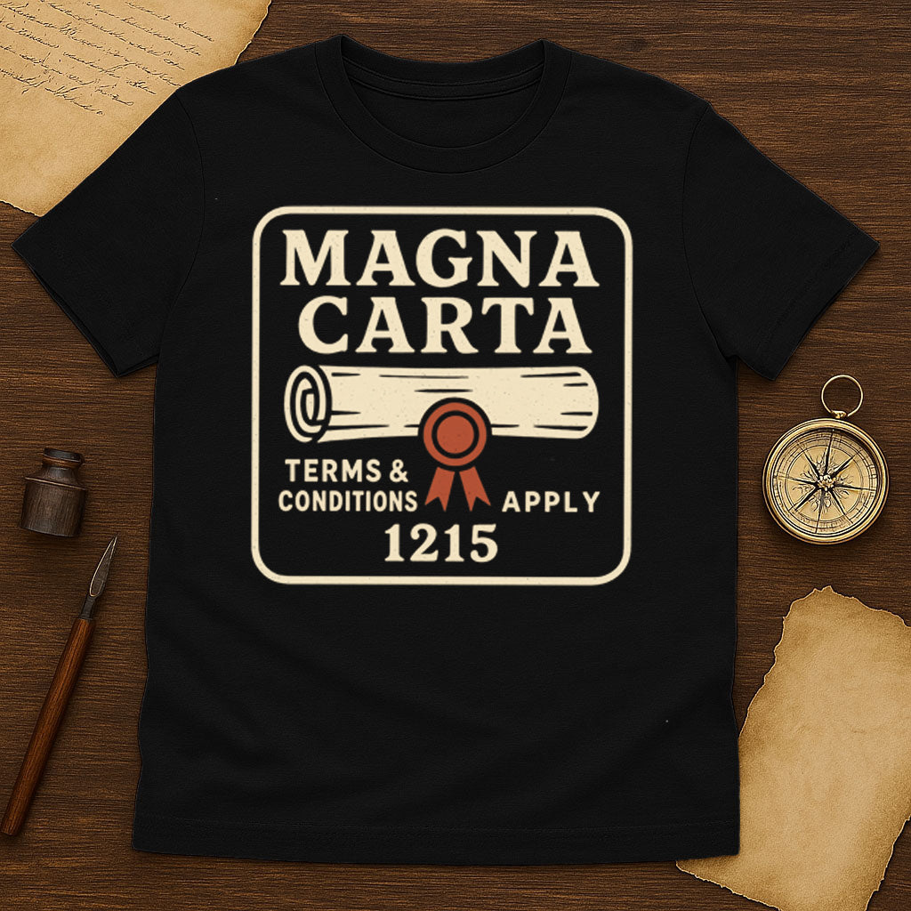 Magna Carta T-Shirt Mockup Black