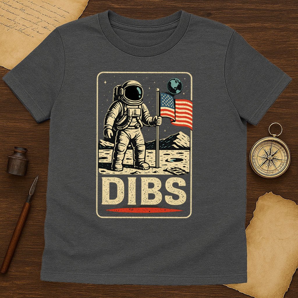 DIBS Astronaut Space T-Shirt - History Shirt Club
