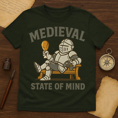 Knight Vibes: Medieval State of Mind T-Shirt - History Shirt Club