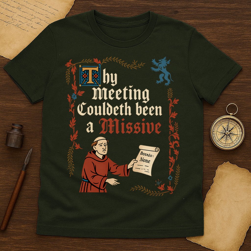 Meetings Could Have Been An Email T-Shirt - History Shirt Club