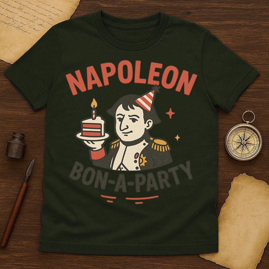 Napoleon Bon‑A‑Party T-Shirt - History Shirt Club
