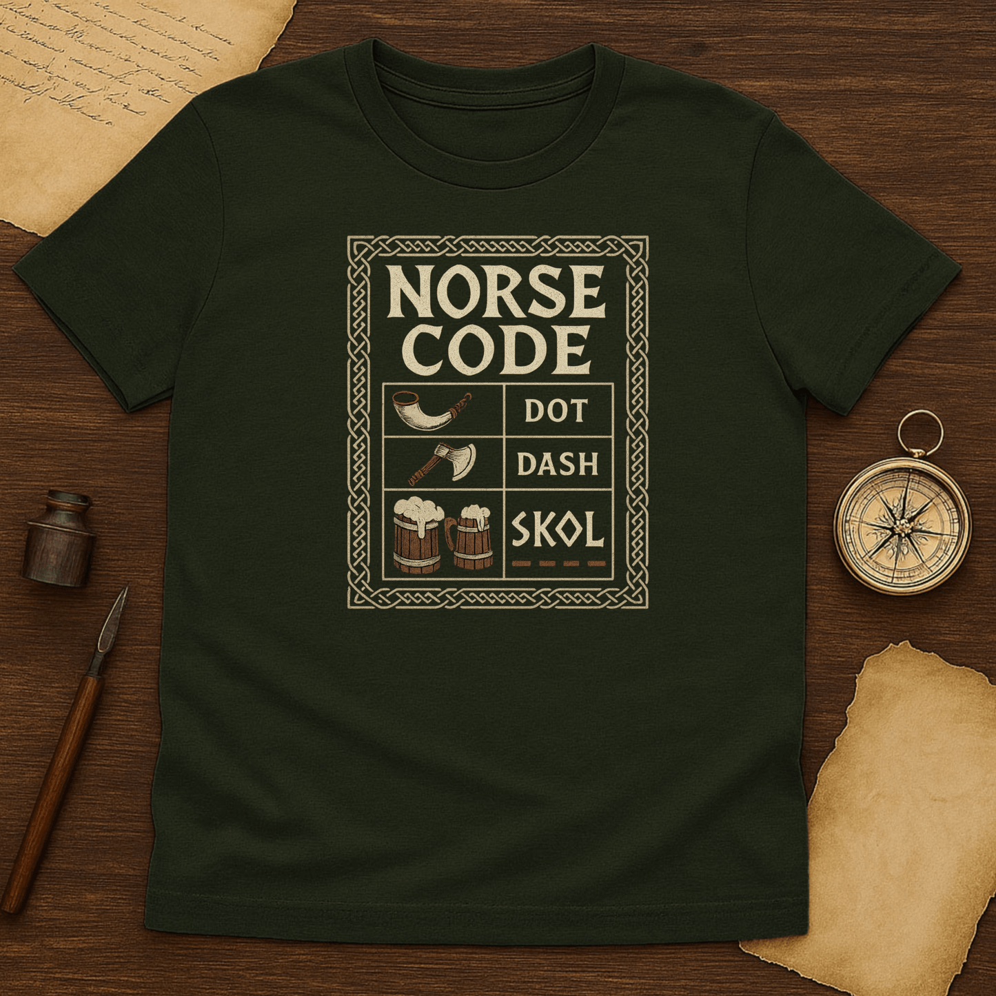 Norse Code Viking T-Shirt - History Shirt Club