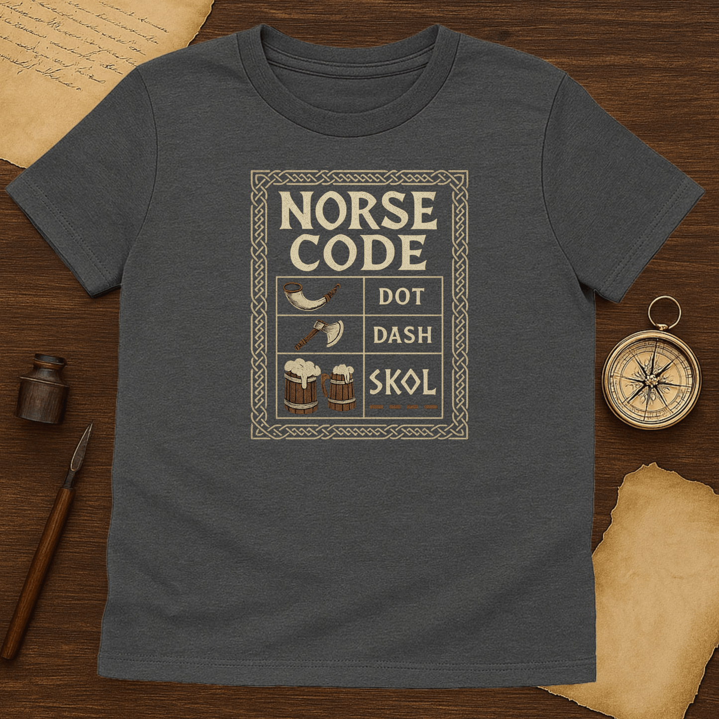 Norse Code Viking T-Shirt - History Shirt Club