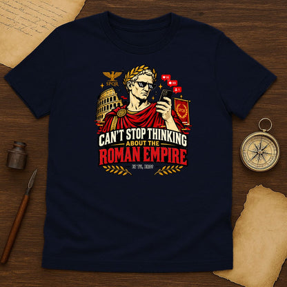 Roman Empire Shirt - Funny Julius Caesar SPQR Tee for History Lovers - History Shirt Club