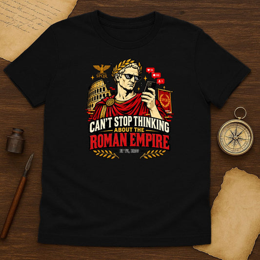 Roman Empire Shirt - Funny Julius Caesar SPQR Tee for History Lovers - History Shirt Club