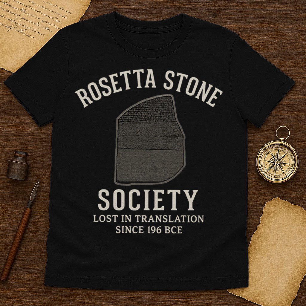 Rosetta Stone Society T-Shirt - History Shirt Club