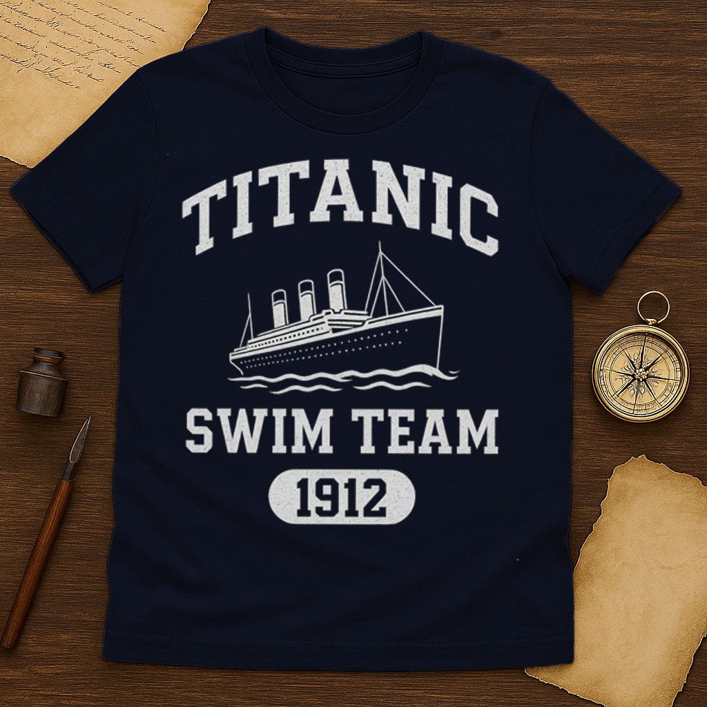Titanic Swim Team T-Shirt - History Shirt Club